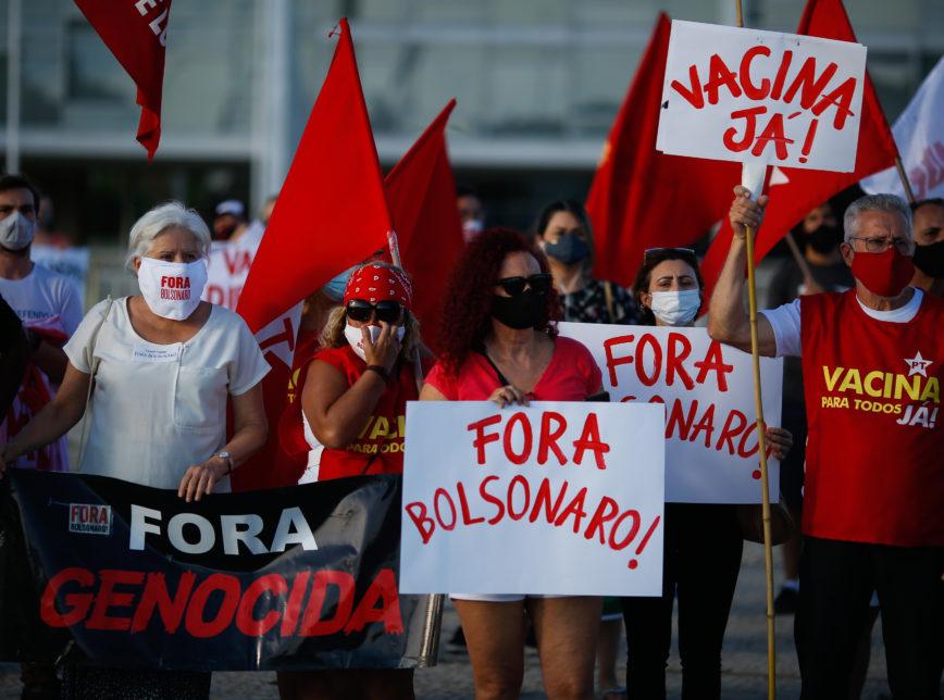 Grupos de esquerda planejam novo ato contra Bolsonaro em 7 de setembro