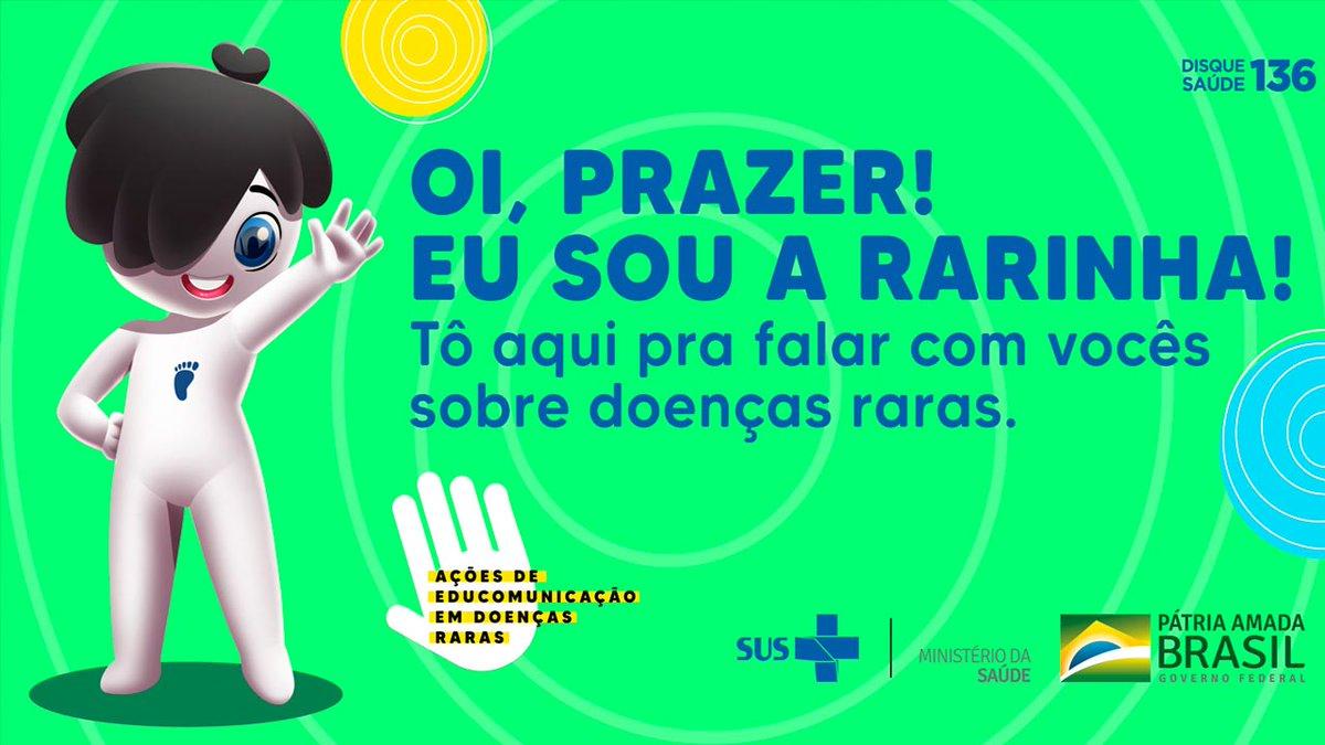 Ministério da Saúde apresenta Rarinha, sua nova mascote