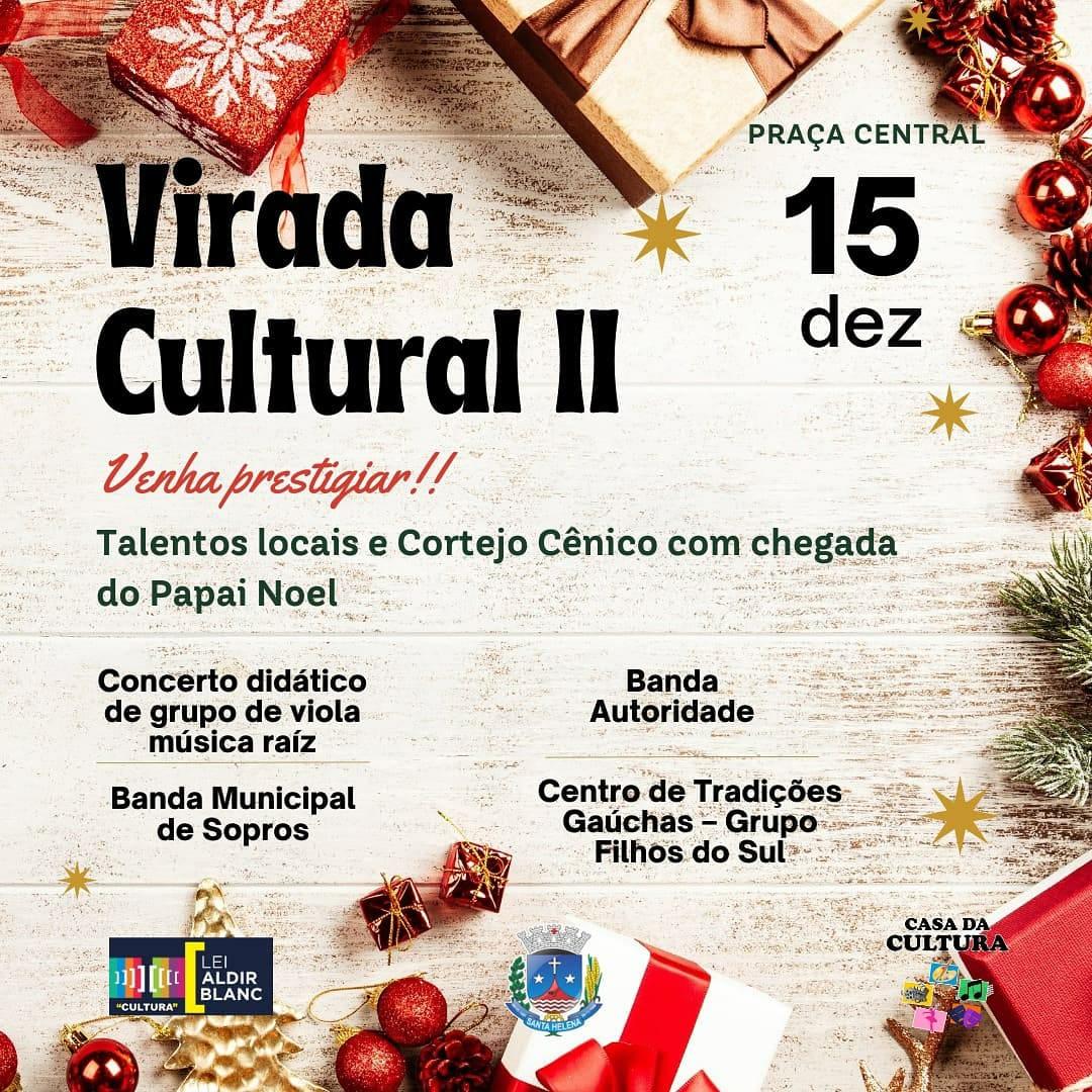 Amanhã (15) tem Papai Noel na Praça Central e muitas outras atrações