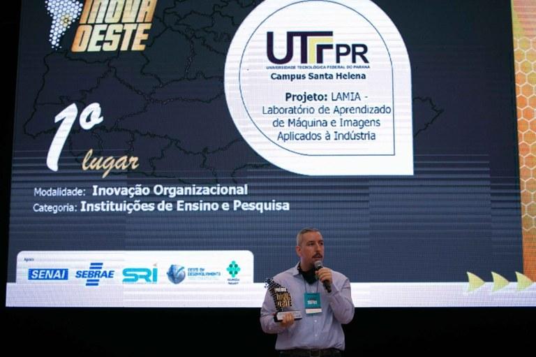 Laboratório da UTFPR Santa Helena é premiado no Inova Oeste 2021