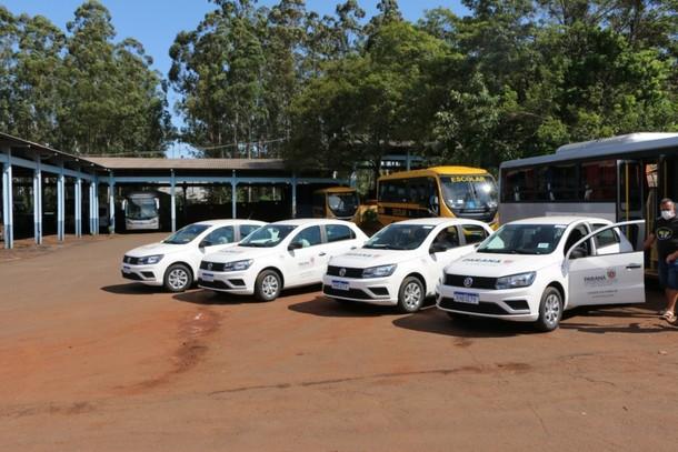 Secretaria de Saúde de SH recebe quatro novos automóveis do Governo do Estado