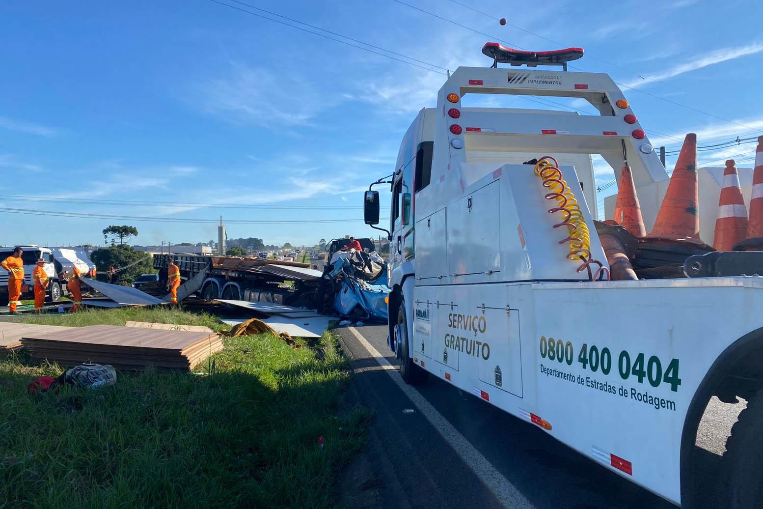 Guinchos do DER/PR começa a operar em 342,47 Km de rodovias do interior do Paraná