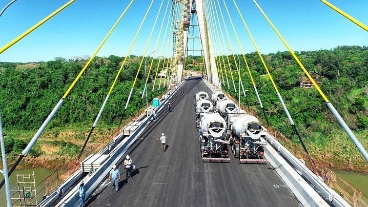 Ponte da Integração é submetida a teste de carga