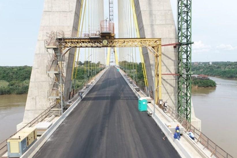 Ponte da Integração será inaugurada em 12 de dezembro, diz presidente do Paraguai