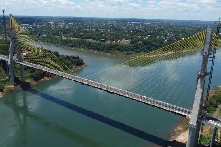 Tráfego parcial de caminhões sobre a Ponte da Integração previsto para abril