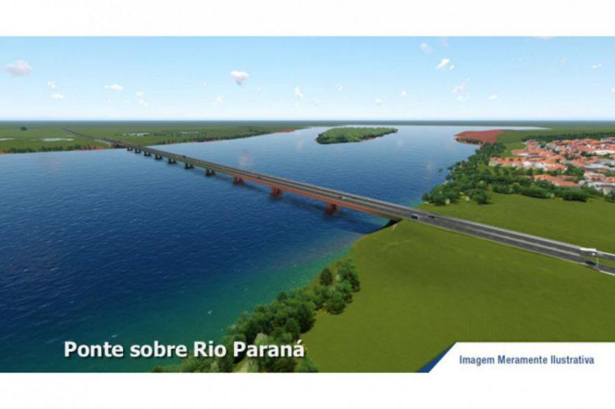 DER/PR divulga vencedora de licitação para estudos da nova ponte Paraná-Mato Grosso do Sul
