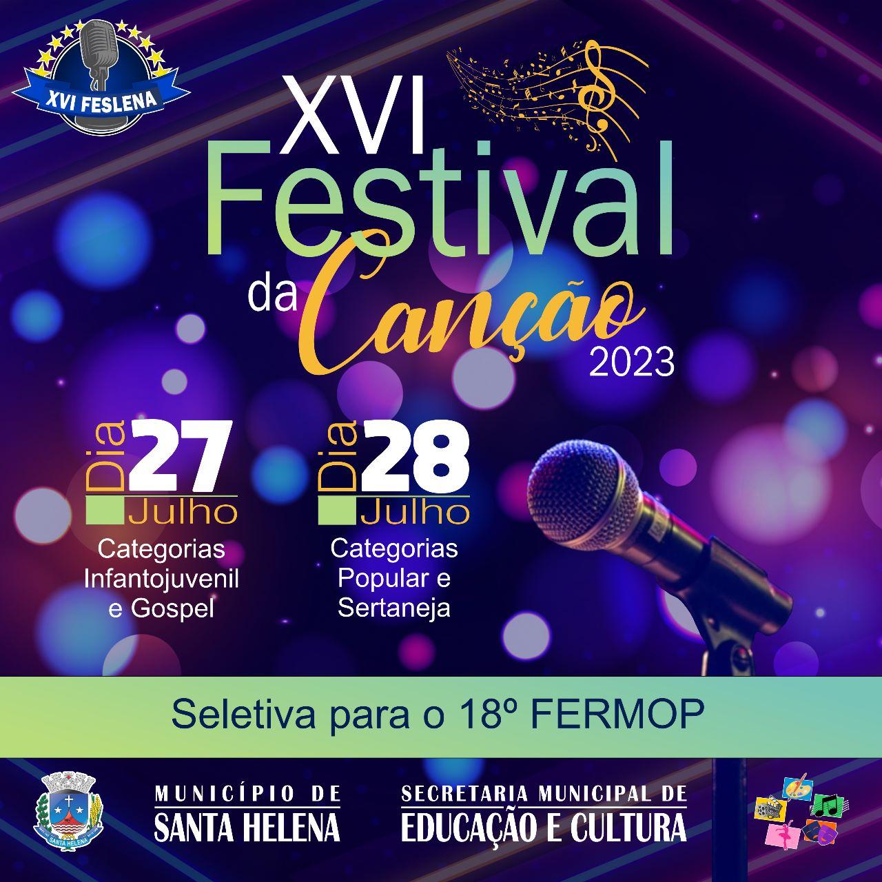 A XVI Feslena vem aí, confira datas e como se inscrever!