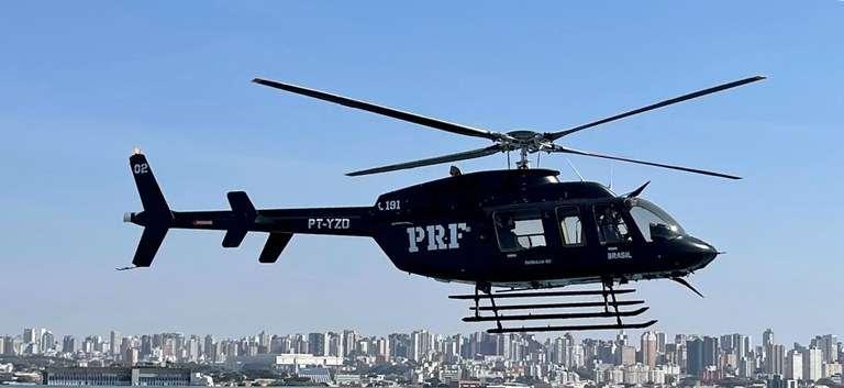 Estado e PRF firmam convênio de cessão de helicóptero para reforçar atendimento