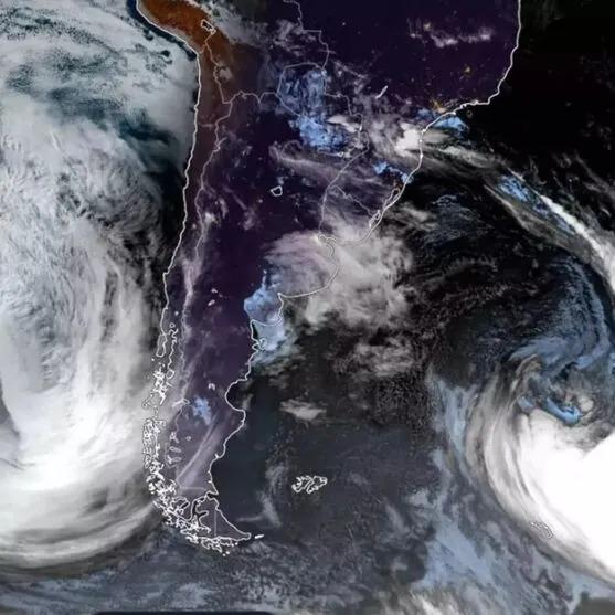 Ciclone extratropical atinge o Sul do Brasil e traz temporais
