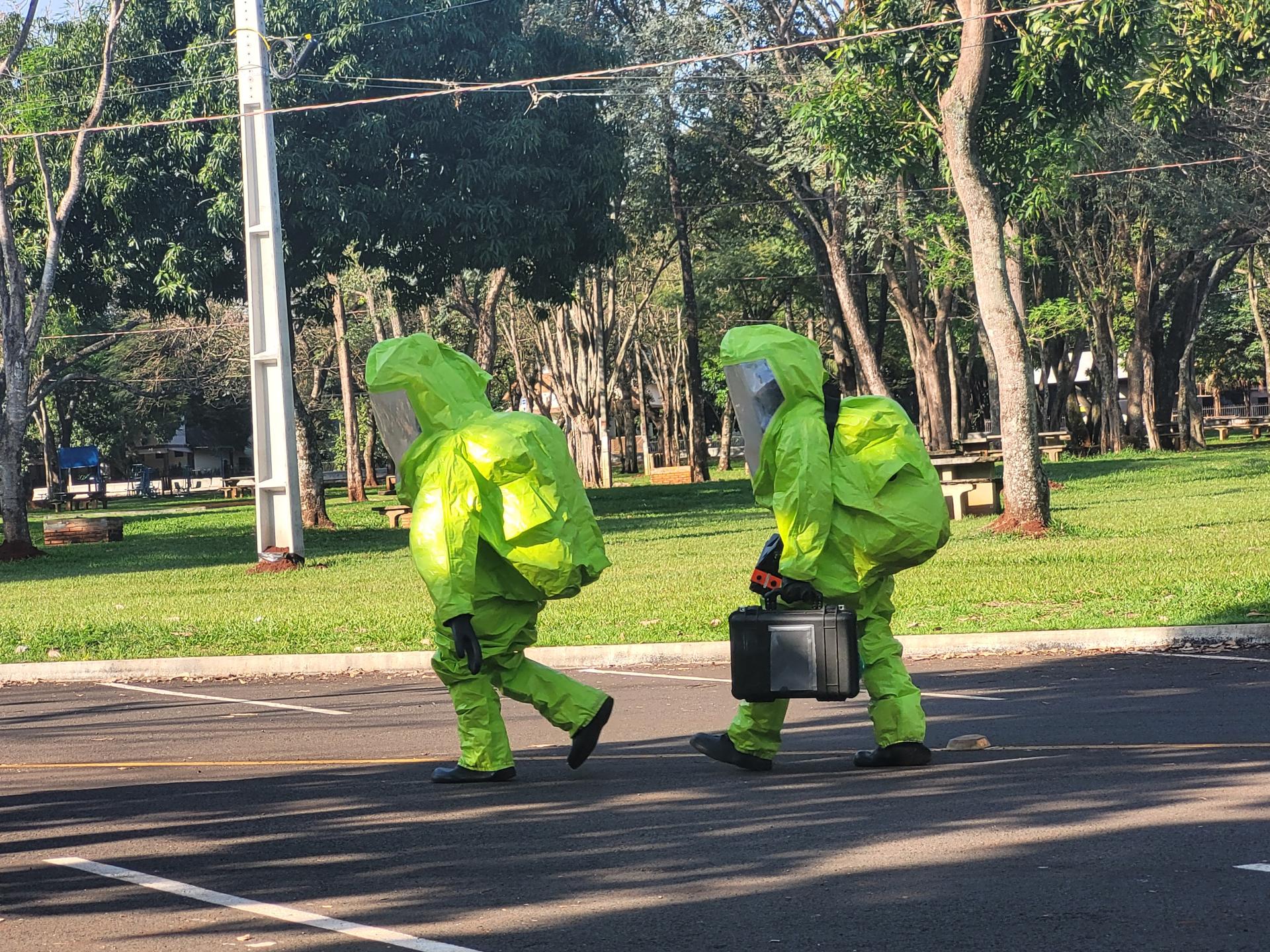 Detector químico é usado pela primeira vez durante operação militar em Santa Helena