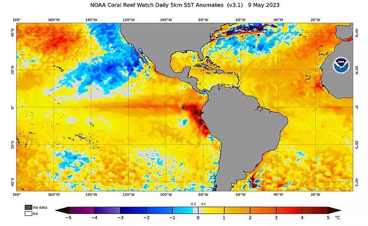 El Niño de forte intensidade pode ocorrer em outubro ou novembro, diz agência dos EUA