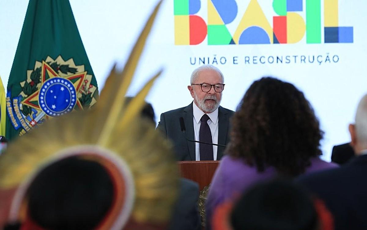 Lula se compromete com governistas a vetar tese do marco temporal, aprovada pelo Senado