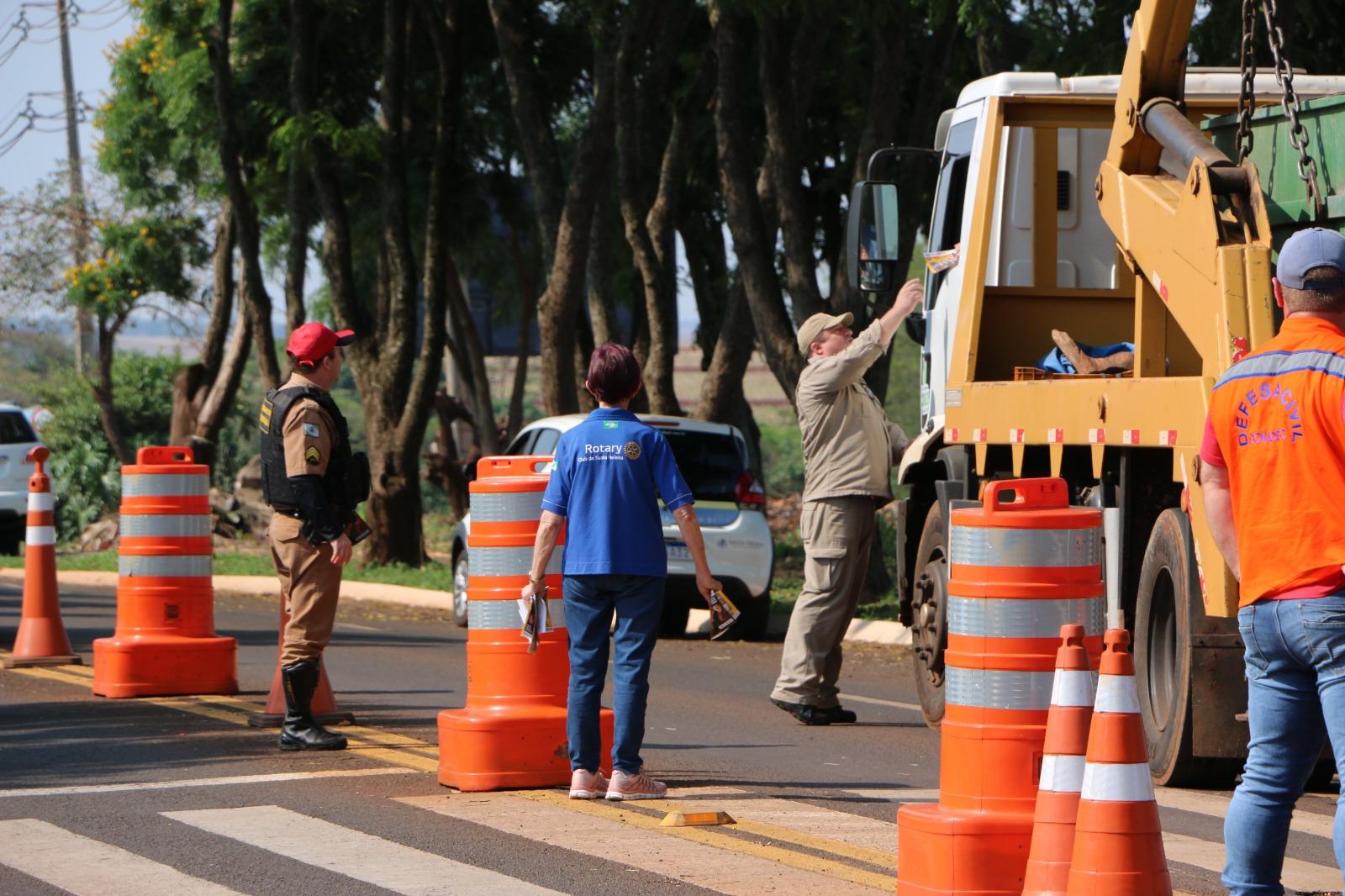 Semana Nacional de Trânsito em Santa Helena busca promover mais segurança nas ruas e avenidas