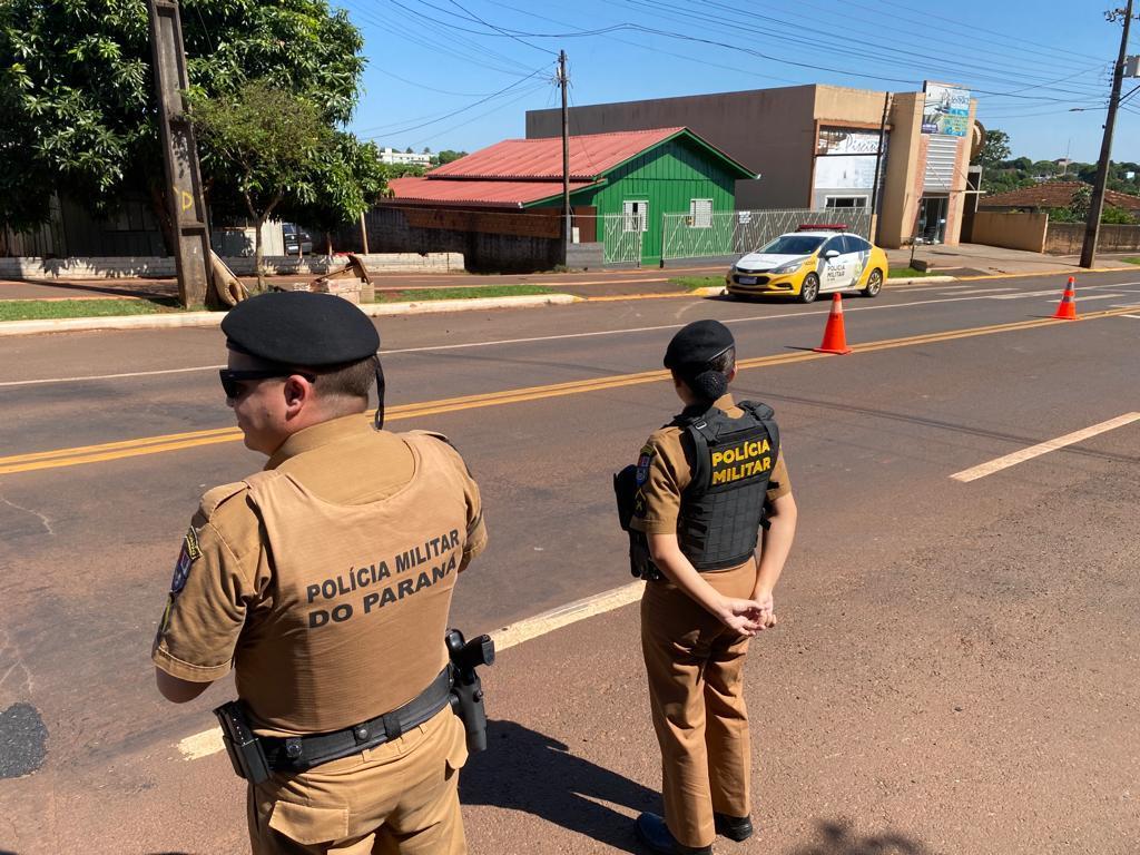 Polícia Militar de Santa Helena desenvolve a 'Operação Força Total Brasil'