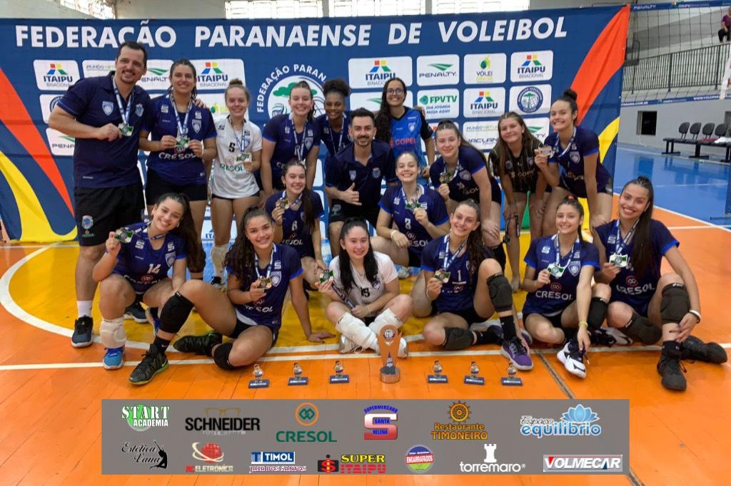 Asavolei conquista acesso à Série A do Paranaense no Sub-19 Feminino