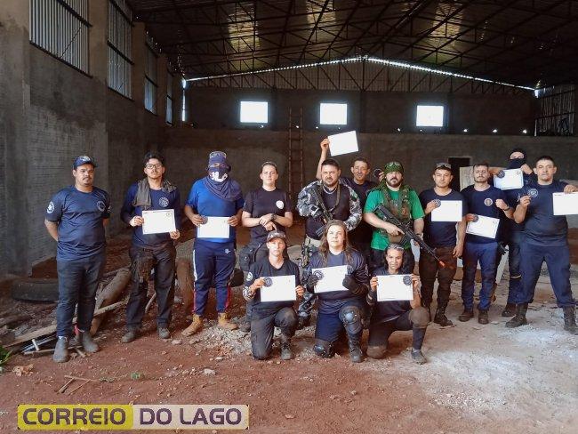 Escola Nereu Ramos é sede de treinamento tático pré-hospitalar em Santa Helena