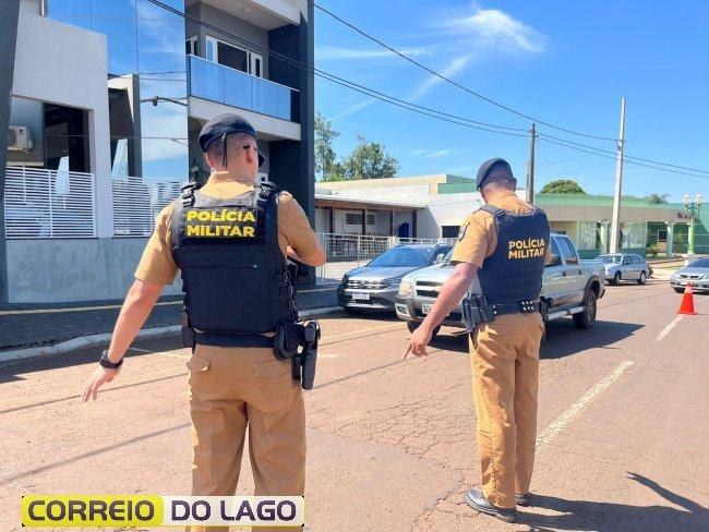 Policia Militar notifica 14 motoristas durante blitz em Santa Helena