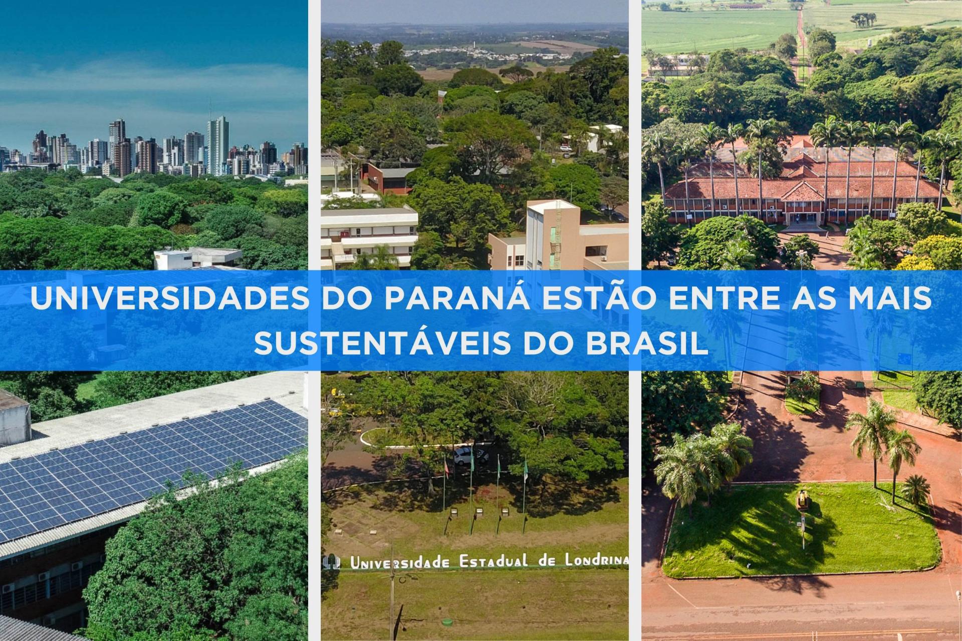 Rankings destacam universidades do Paraná entre as mais sustentáveis do mundo