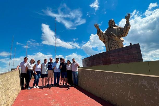 Secretário de Turismo do Paraná visitou Santa Helena na quinta-feira