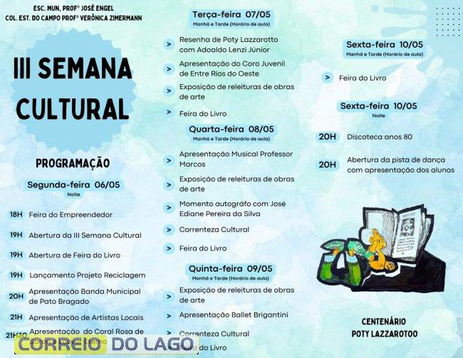 Escolas de São Clemente promovem Semana Cultural e Feira do Empreendedor