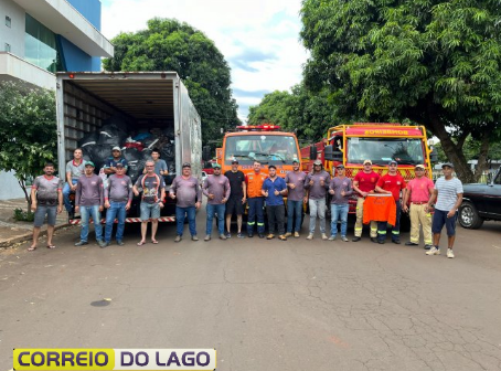 Erechim recebe com aplausos caminhão de doações enviadas de Santa Helena