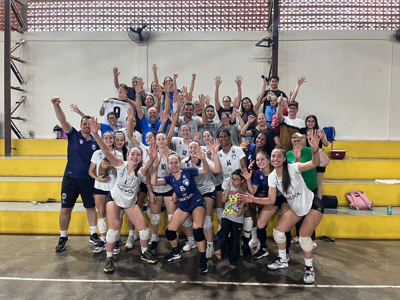 Voleibol de Santa Helena é campeão da fase regional dos Jogos da Juventude