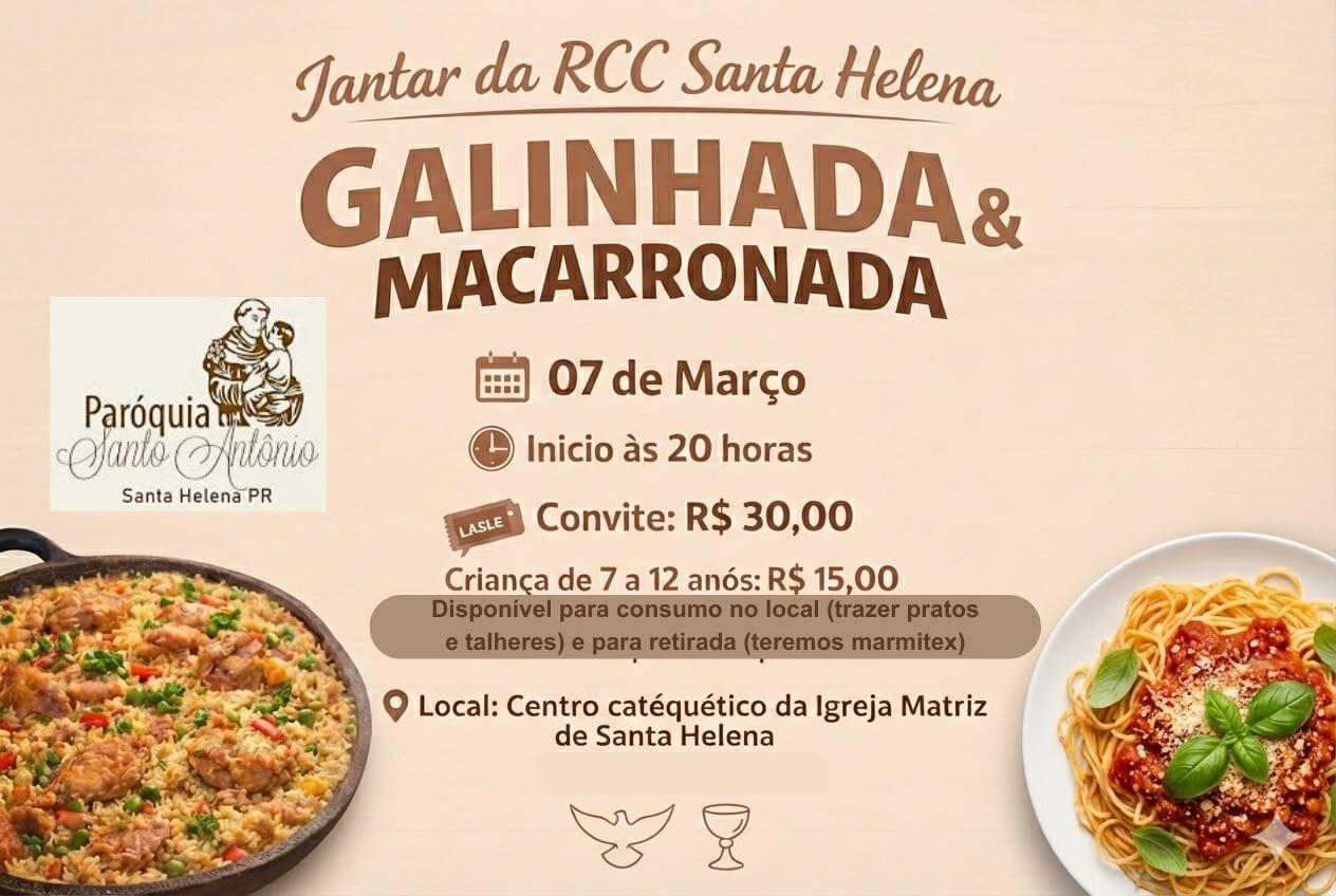 Comunidade de Santa Helena se mobiliza para jantar da RCC e despedida de sacerdotes em meio ao Cerco de Jericó