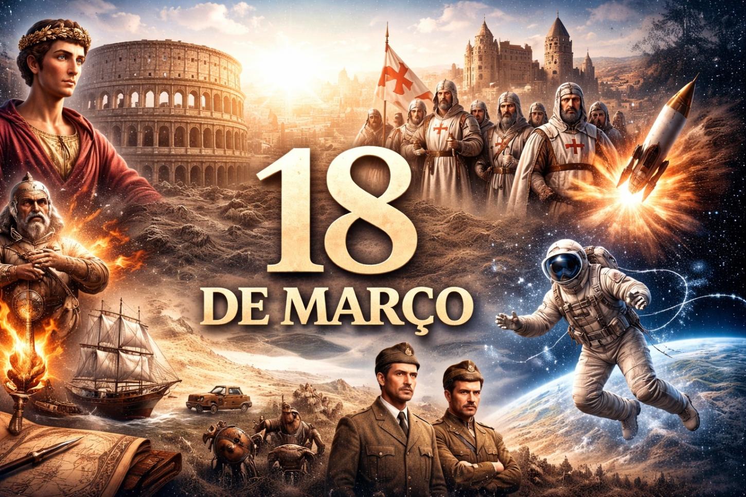 18 de março na história: De impérios antigos à exploração espacial, a data reúne marcos globais