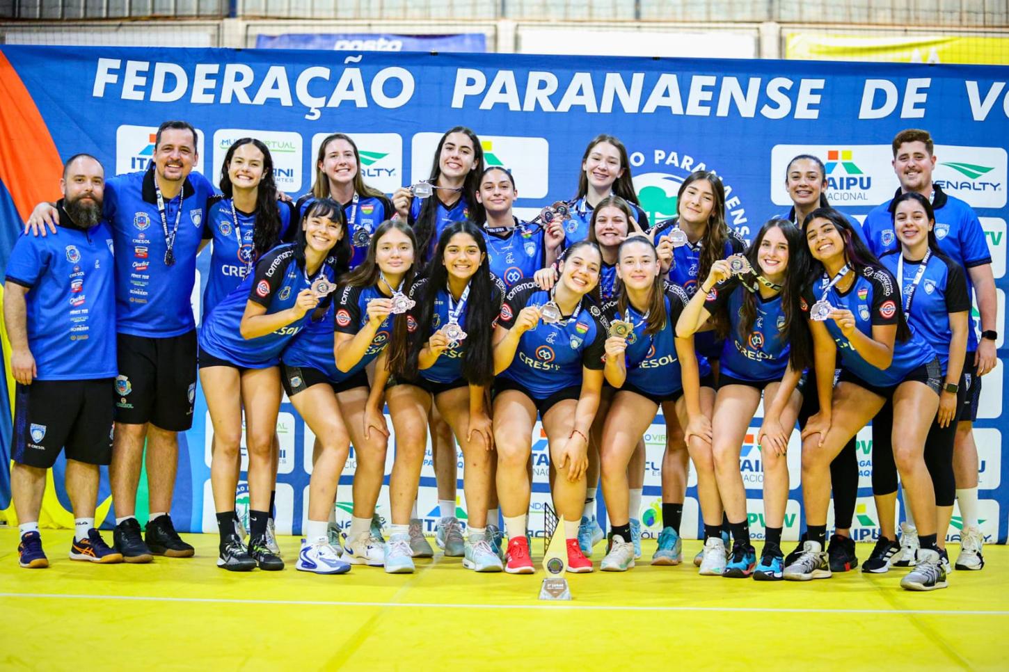 ASAVOLEI/Santa Helena disputa Copa Sicredi de Voleibol Feminina em Marechal Cândido Rondon