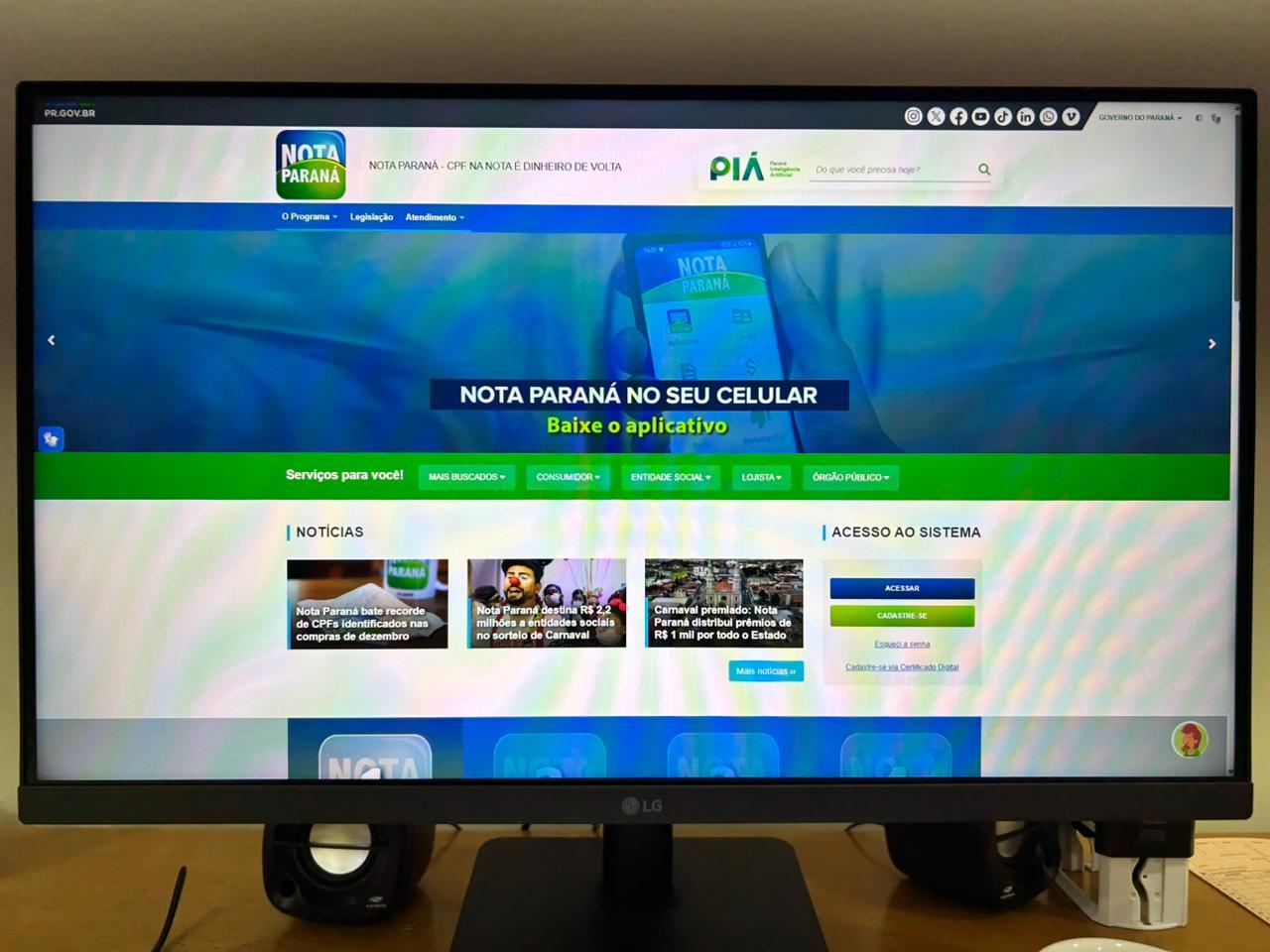 Atenção Santa Helena o programa Nota Paraná sorteia 43 mil prêmios nesta segunda-feira