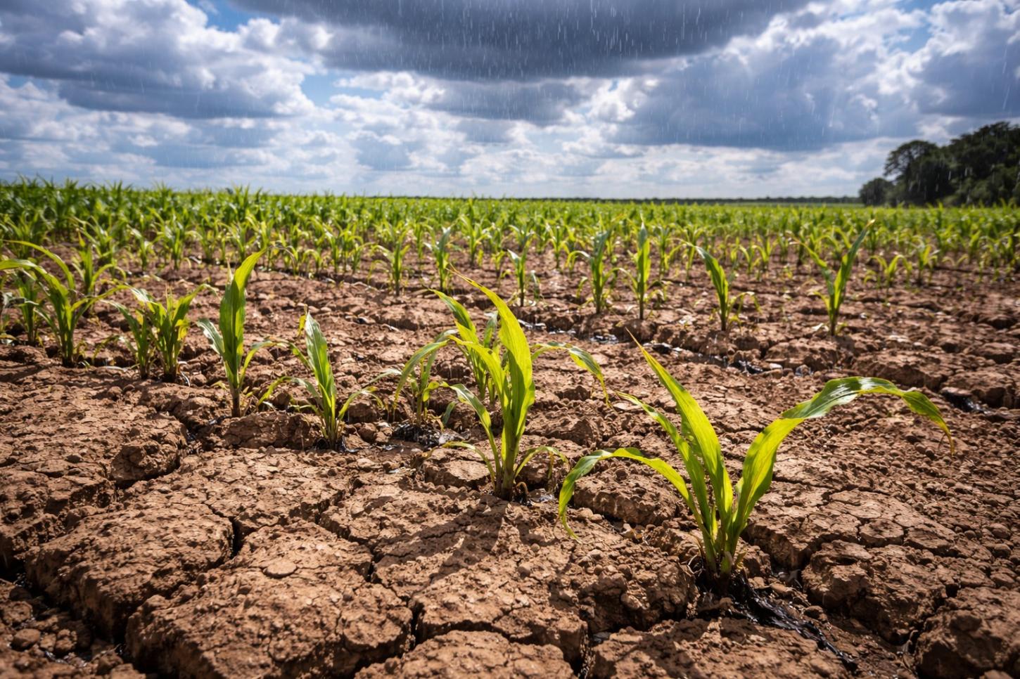 Estiagem compromete milho safrinha no Oeste e acende alerta para produtores de Santa Helena