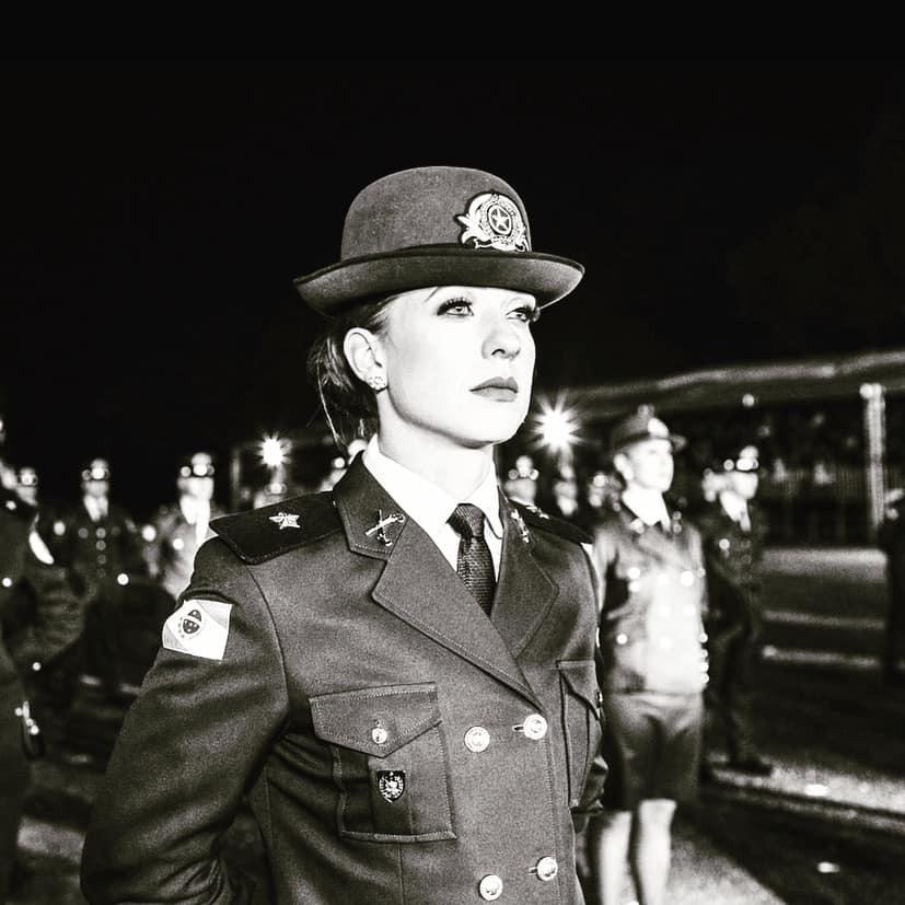 Mobilização contra a violência à mulher no Paraná; em Santa Helena, PM é comandada pela tenente Karina Kraulich