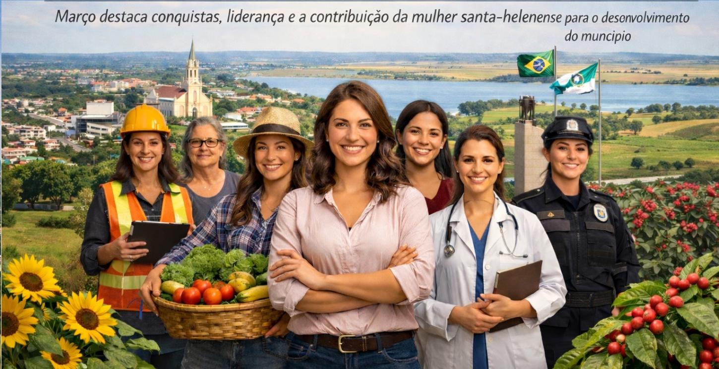 Santa Helena celebra o protagonismo feminino no Mês da Mulher