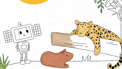 Livro de colorir transforma biomas brasileiros em ferramenta de educação ambiental