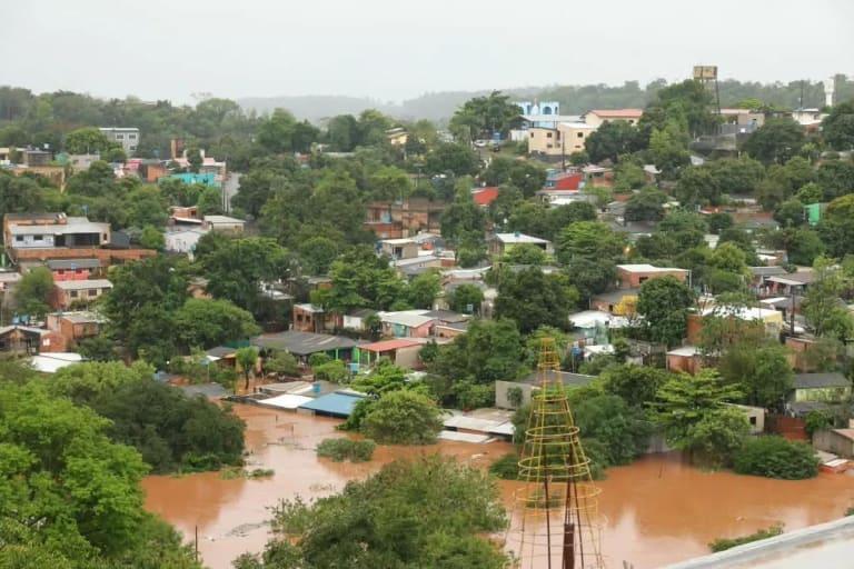 Itaipu alerta para alta do rio Paraná e impacto no lado brasileiro da usina