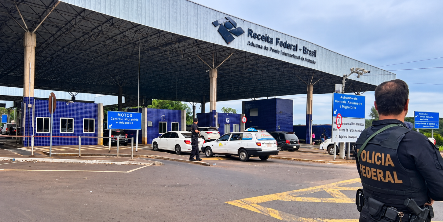 PF testa tecnologia da Interpol para identificar veículos roubados nas pontes de Foz
